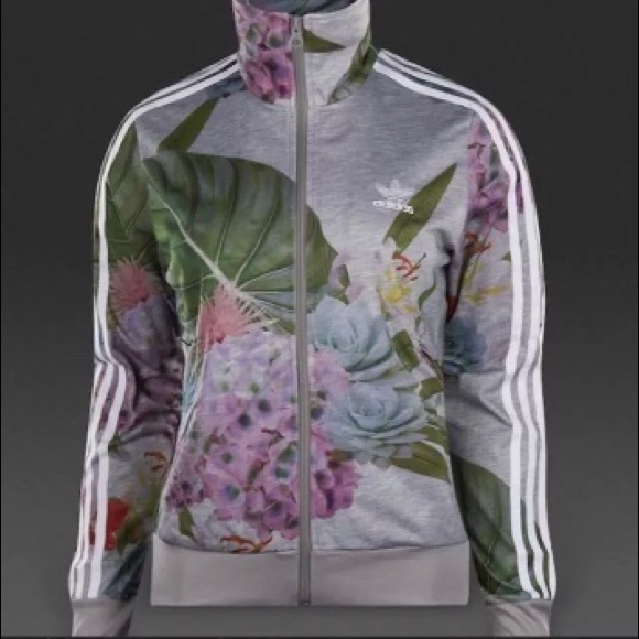 adidas originals floral firebird jacket